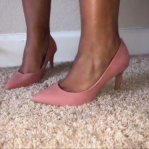 Mauve Pink heels